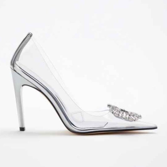 CINDER-F*CKING-RELLA PUMP Good American SZ 10 - Picture 3 of 4